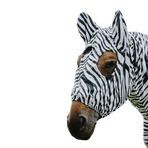 Riding World - Anti-Ekzem-Bonnet Zebra schwarz/weiß | - Ohlala
