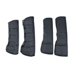 Riding World - Guêtres de transport basses marine x4 | - Ohlala