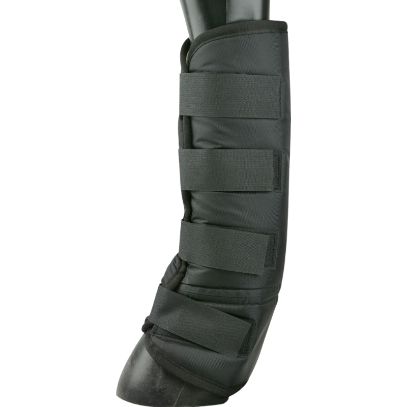 Riding World - Guêtres de transport basses noir x4 | - Ohlala