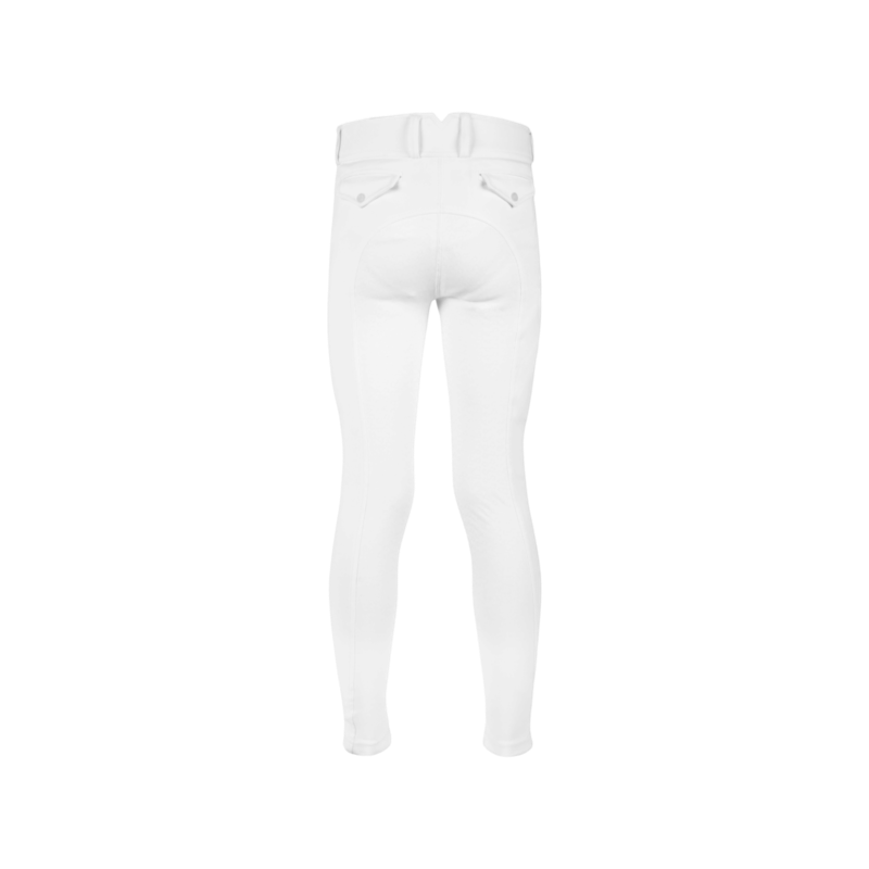 Riding World - Pantalon d'équitation enfant River blanc