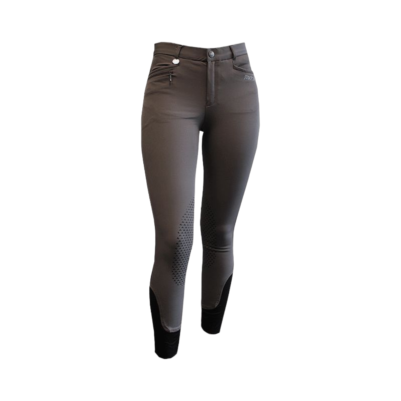 Jump'In – Kinder-Reithose unisex Sacha taupe | – Ohlala