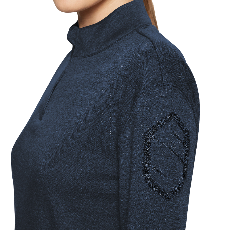 Samshield - Sweat manches longues femme Luna marine | - Ohlala