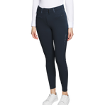 Samshield - Claranova women's riding breeches navy full grip | - Ohlala
