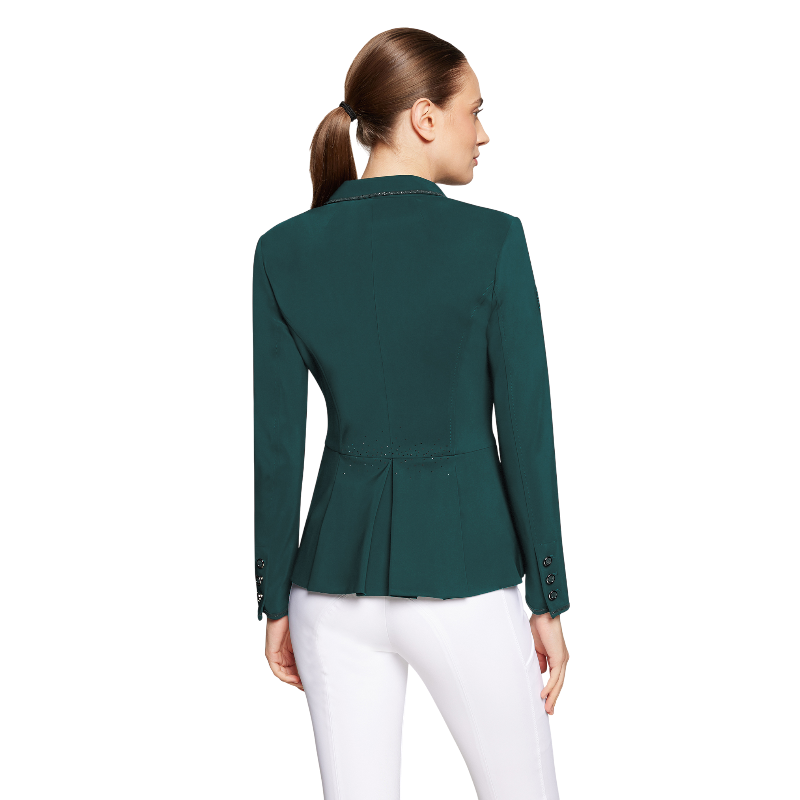 Samshield - Veste de concours femme Victorine Crystal Fabric regular hunter green | - Ohlala