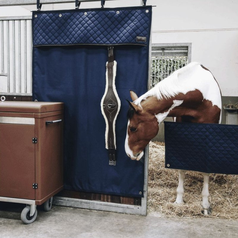 Kentucky Horsewear - Cortina de box impermeable azul marino | - Ohlala