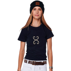 Sabbia Bianca - Women's short-sleeve T-shirt Aurore navy | - Ohlala