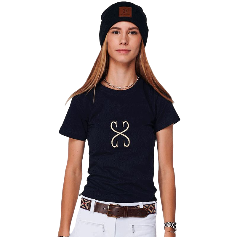 Sabbia Bianca - T-shirt manches courtes femme Aurore marine | - Ohlala