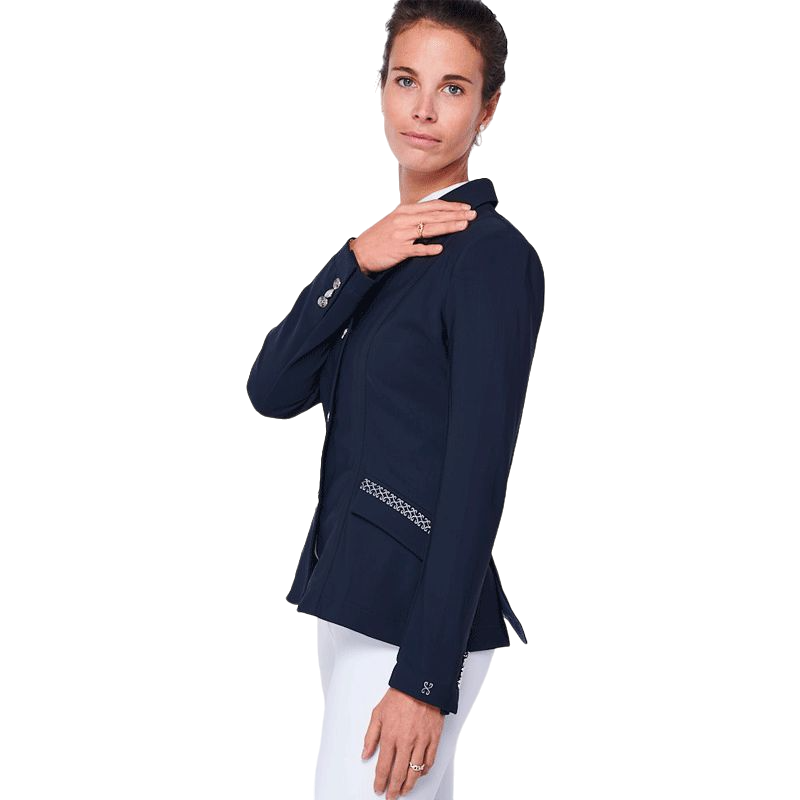Sabbia Bianca - Veste de compétition femme Giulia marine | - Ohlala