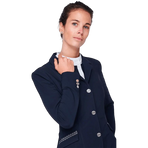 Sabbia Bianca - Giacca da competizione donna Giulia blu navy | - Ohlala