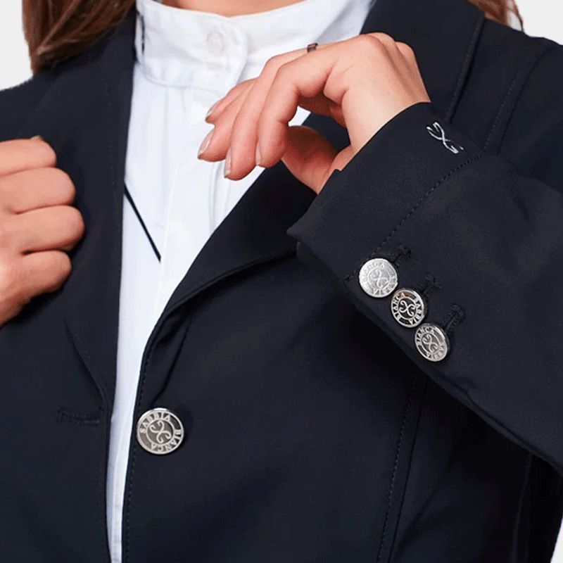 Sabbia Bianca - Giacca da competizione donna Giulia nero | - Ohlala