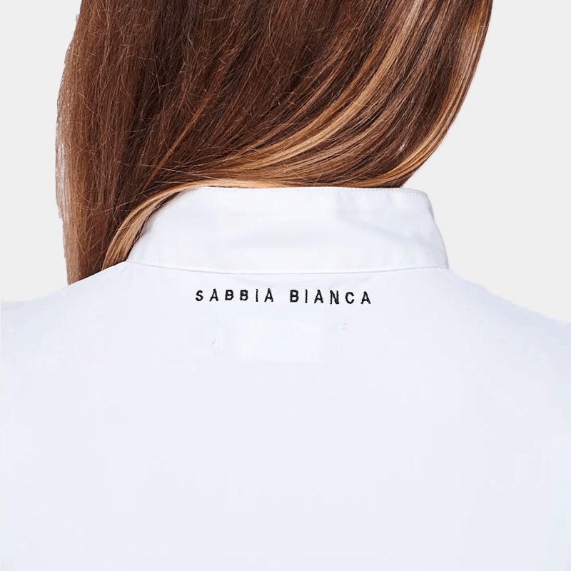 Sabbia Bianca - Camisa de manga larga mujer Lucine blanco | - Ohlala