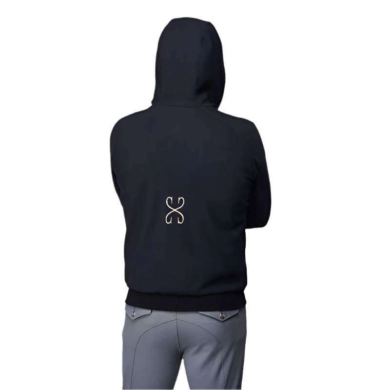 Sabbia Bianca - Giacca softshell uomo Tino nera | - Ohlala
