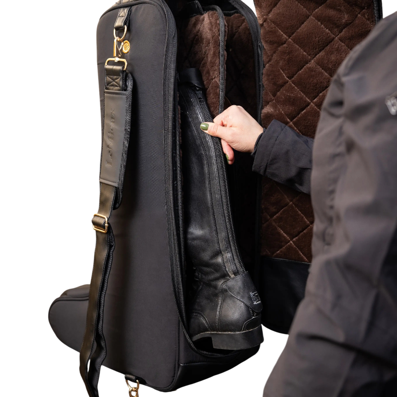 LeMieux - Bolsa para botas Luxe negro | - Ohlala