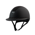 Samshield - 乗馬ヘルメット Miss Shield 2.0 Shadowmatt ブラック Alcantara フラワー スワロフスキー ブラック | - Ohlala