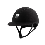 Samshield - Miss Shield 2.0 Premium Alcantara Black Riding Helmet | - Ohlala
