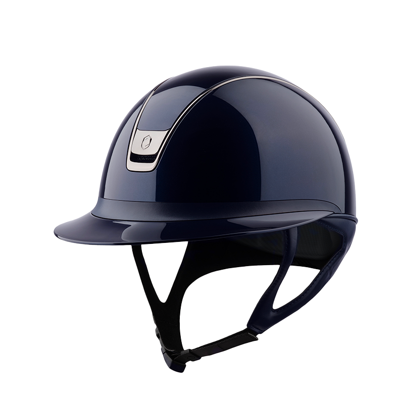 Samshield - Miss Shield 2.0 Shadowglossy Blue Riding Helmet | - Ohlala