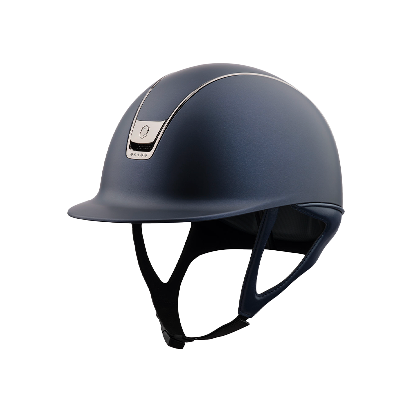 Samshield - Shadowmatt 2.0 Blue 5 Swarovski Riding Helmet | - Ohlala