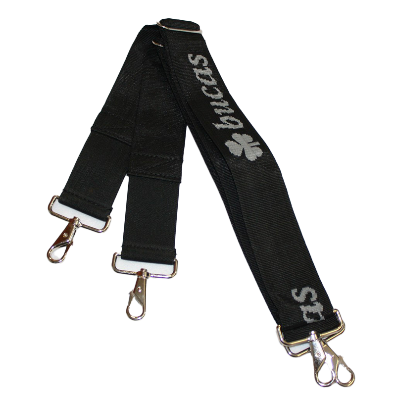 Bucas - Sangles ventrales Internal black/ sliver x2 | - Ohlala