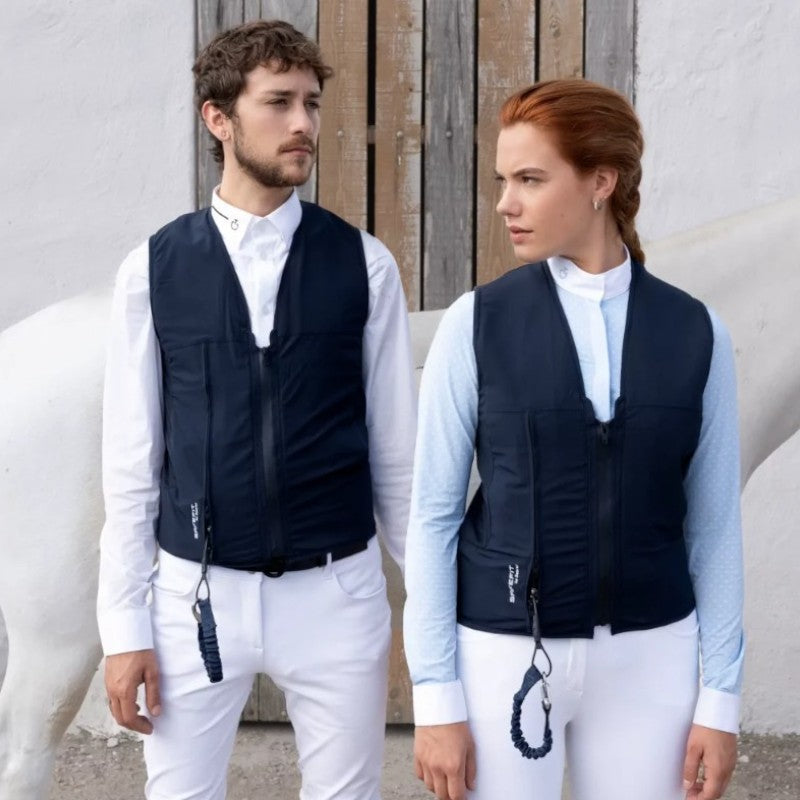 Seaver - Gilet airbag SAFEFIT blu marino | - Ohlala