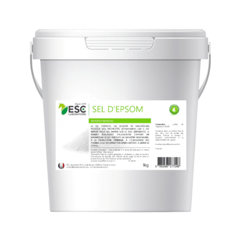 ESC Laboratoire - Epsom Salt supplement for digestive comfort and muscle relaxation | - Ohlala