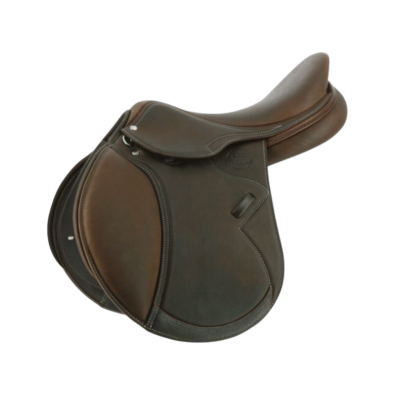 Eric Thomas - DTA Antares Havana jumping saddle | - Ohlala