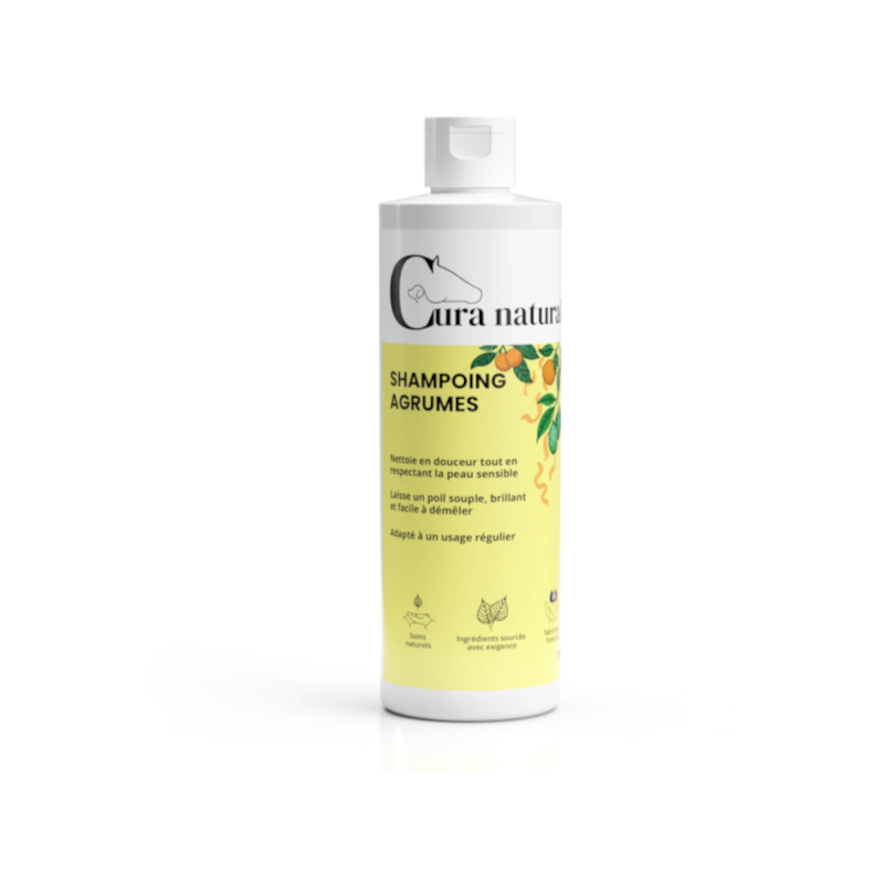 Cura Naturale - Shampoo agli agrumi per cavalli