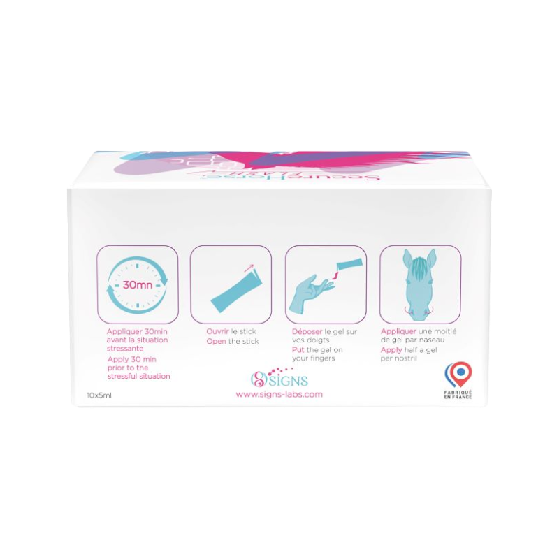 SIGNS - Anti-stress ontspannende gel SecureHorse Flash 10x5mL | - Ohlala