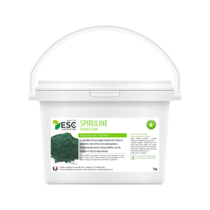ESC Laboratoire - Voedingssupplement Spirulina ondersteuning bij inspanning | - Ohlala