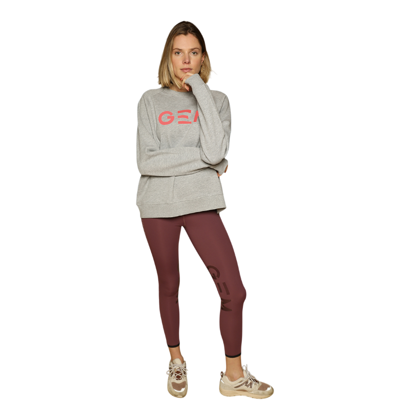 GEM - Damska bluza Benito szara | - Ohlala