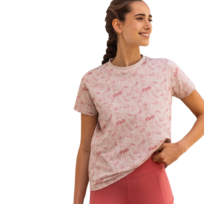 Harcour - T-shirt maniche corte donna Tabatha JouyPink | - Ohlala
