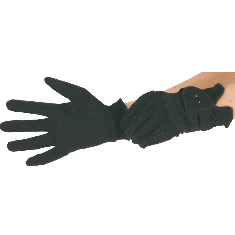 TdeT - Gants d'équitation Perfection noir | - Ohlala