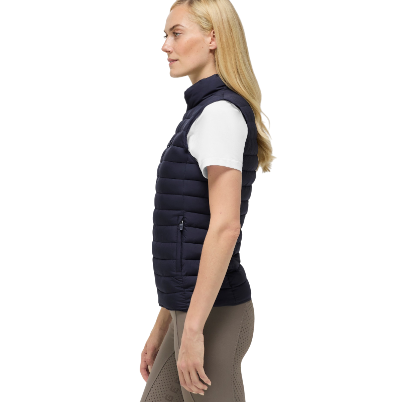 Tommy Equestrian - Chaleco acolchado sin mangas mujer Serano desert sky