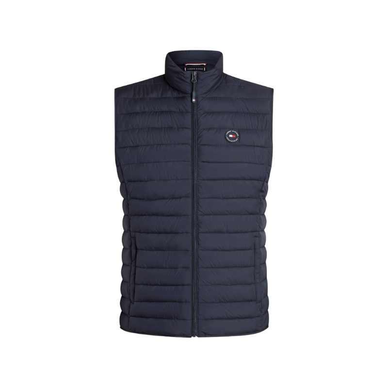 Tommy Hilfiger Equestrian - メンズノースリーブダウンジャケット Montero desert sky