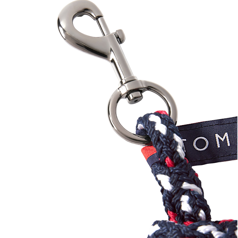 Tommy Hilfiger Equestrian - Halfter mit Kunstlammfell Kennedy desert sky
