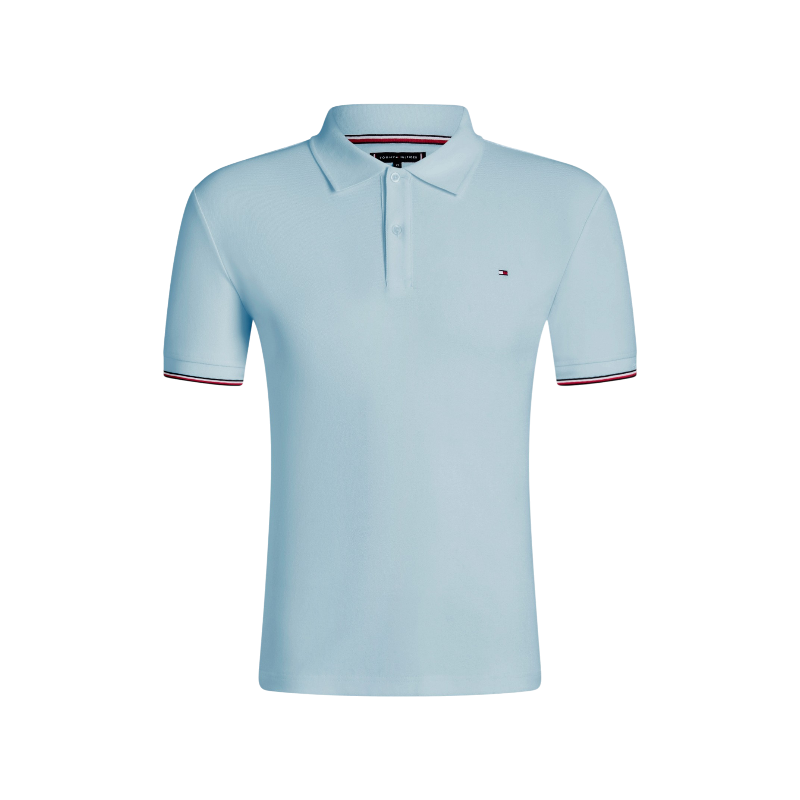 Tommy Hilfiger Equestrian - Kurzarm-Poloshirt Herren Davis sweet blue
