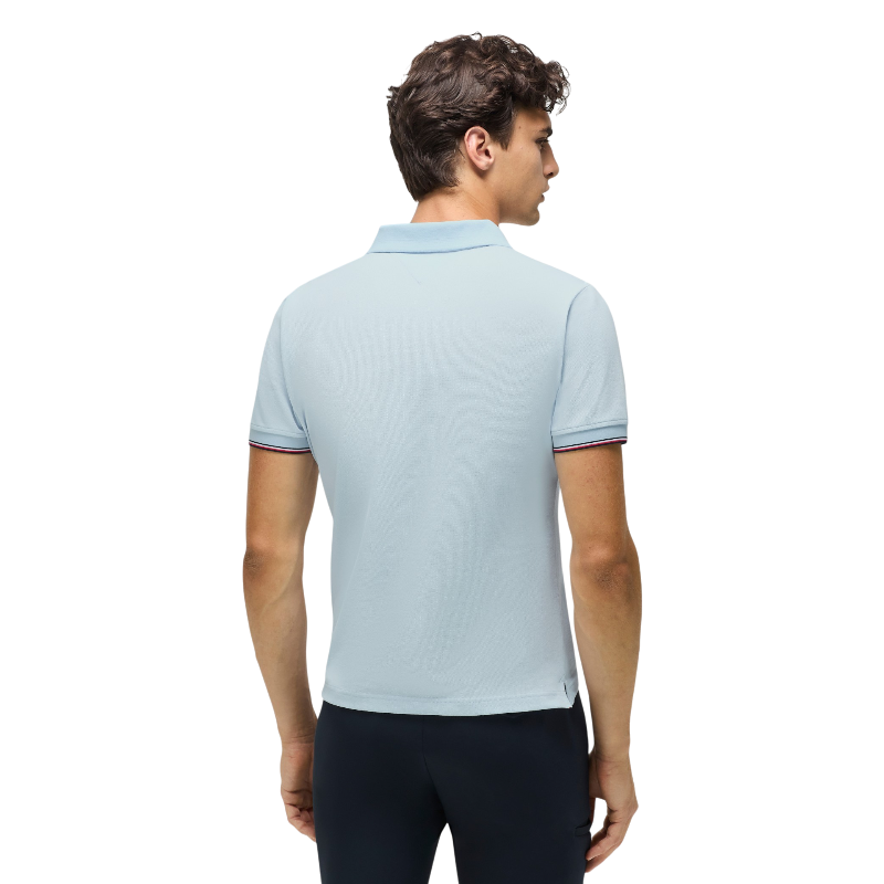 Tommy Hilfiger Equestrian - Kurzarm-Poloshirt Herren Davis sweet blue