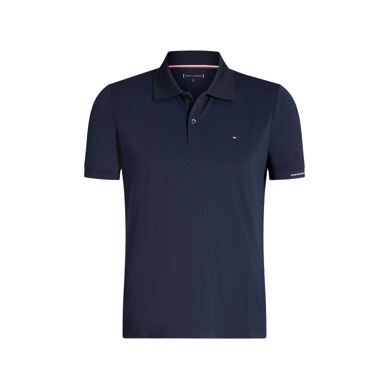 Tommy Hilfiger Equestrian - Kurzarm-Poloshirt Herren Fresco desert sky