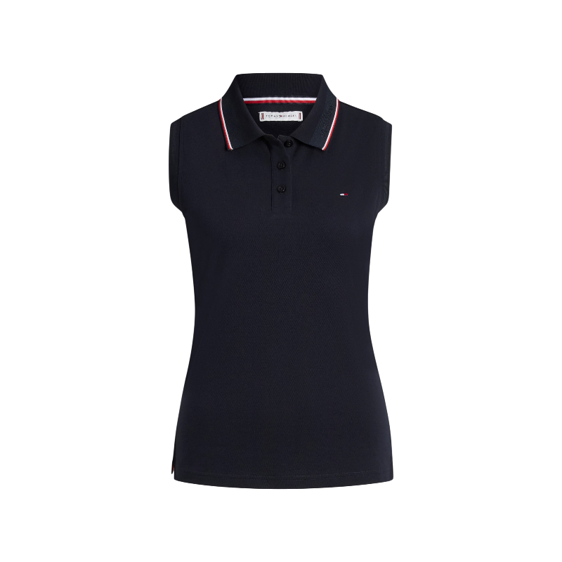Tommy Equestrian - Women's Cordova desert sky sleeveless riding polo
