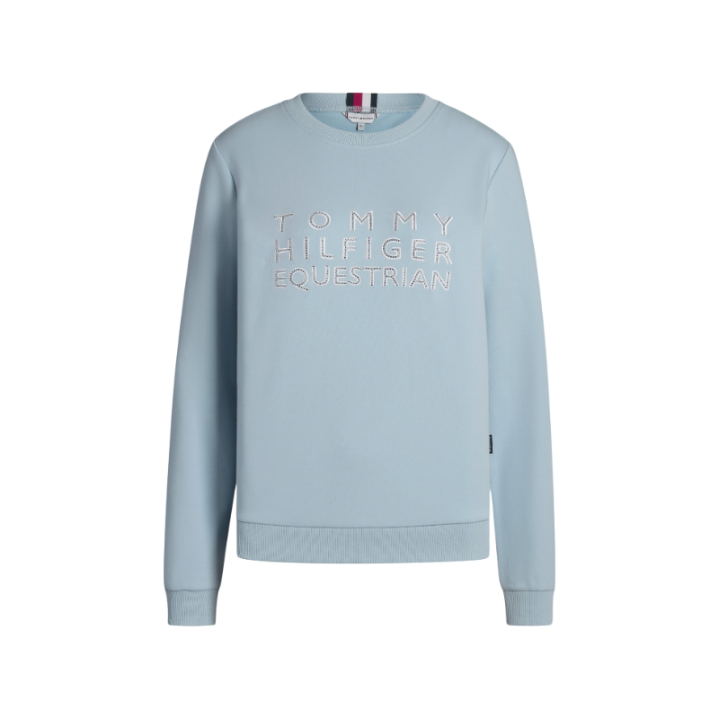 Tommy Hilfiger Equestrian - Sweat manches longues femme Belair sweet blue