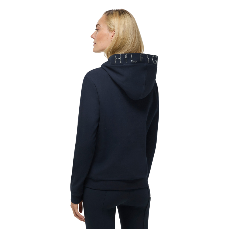 Tommy Hilfiger Equestrian - Sudadera de manga larga para mujer Hollywood desert sky