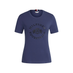 Tommy Hilfiger Equestrian - T-shirt manches courtes femme Pasadena faded indigo