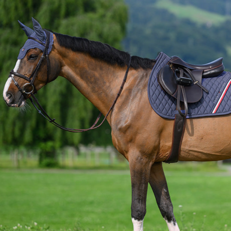 Tommy Hilfiger Equestrian - Satteldecke Stanford Faded Indigo