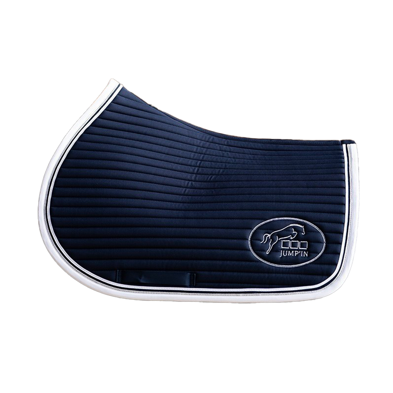 Jump'In - Tapis de selle Balthazar marine/ blanc | - Ohlala