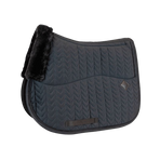 Kentucky Horsewear - スキンフレンドリー ベルベット 馬術用サドルパッド ブラック | - Ohlala
