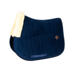 Kentucky Horsewear - サドルパッド Skin Friendly Velvet ネイビー | - Ohlala