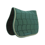 Equithème - Tapis de selle Shiny vert | - Ohlala