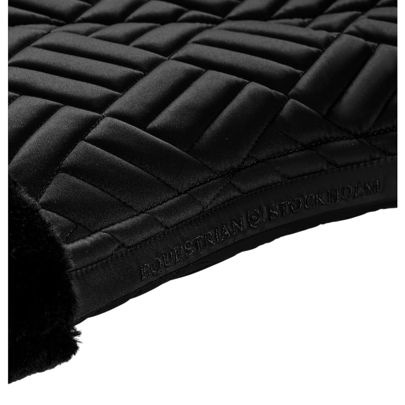 Equestrian Stockholm - Tapis de dressage Crystal noir | - Ohlala
