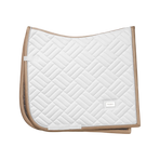 Equestrian Stockholm - Modern White Dressage Pad white/sand | - Ohlala