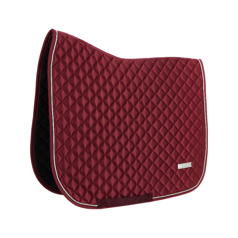 Equithème - Tapis de dressage Nacre bordeaux | - Ohlala