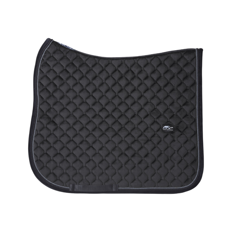 Anna Scarpati - Tapis de dressage Quinoa 27 velours noir | - Ohlala